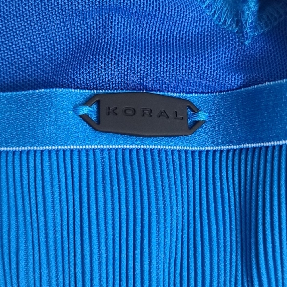 Koral NWT "Time Groove" Ribbed Jersey Sports Bra - Picture 6 of 8